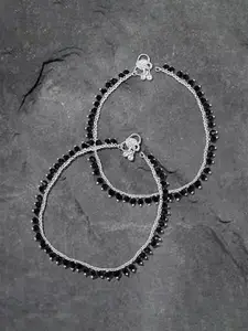 Lila Silver-Plated Anklet