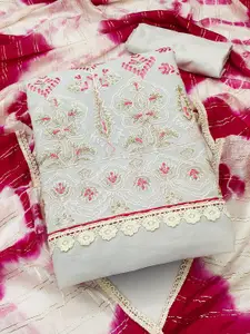 Maroosh Embellished Unstitched Dress Material