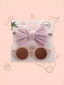 Polka Tots Girls Round Sunglasses