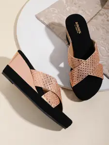 Anouk Embellished Wedge Heels