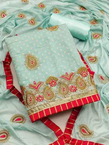 Maroosh Embellished Unstitched Dress Material