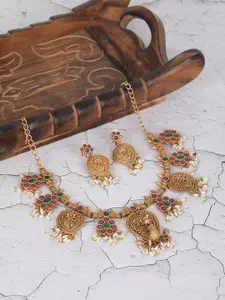 Anouk Brass Gold-Plated Handcrafted Necklace