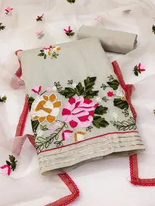 Maroosh Embellished Unstitched Dress Material