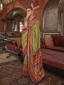 elora Woven Design Pure Silk Kanjeevaram Saree