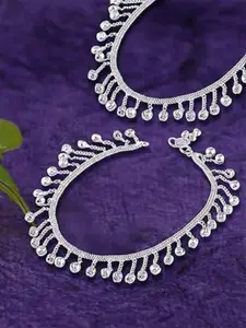 Lila Silver-Plated Anklet