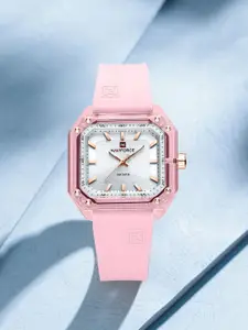 Naviforce Women Dial & Straps Analogue Watch NF7106_P W P