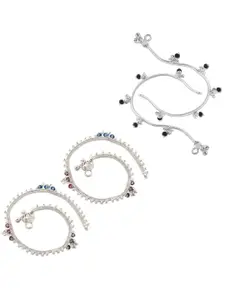 Lila Silver-Plated Anklet