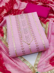 Maroosh Embellished Unstitched Dress Material