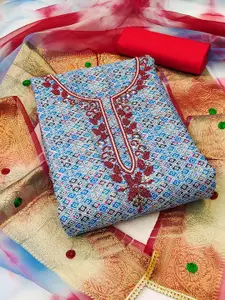 Maroosh Embellished Unstitched Dress Material