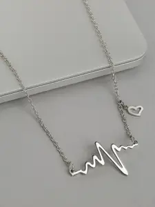 DressBerry Heart Shaped Pendants with Chains