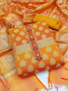 Maroosh Embellished Unstitched Dress Material