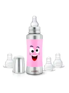 Speedex Pink Single Stainless Steel Water Bottle