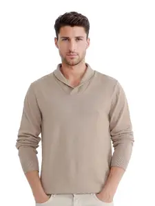 RARE RABBIT Men V-Neck Cotton Pullover