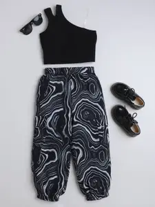 taffykids Girls Printed Top