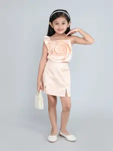 taffykids Girls Top with Skirt