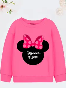 YK Disney Girls Printed Sweatshirt