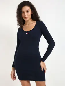 Tommy Hilfiger Cold-Shoulder Bodycon Dress