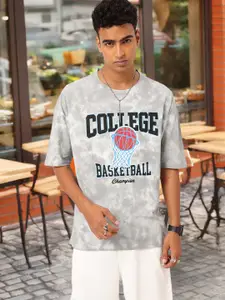 Kook N Keech Printed Dyed Oversized T-shirt