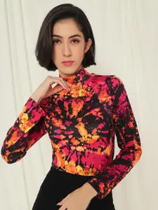 BAESD Women Cotton Self Design Turtle Neck Long Sleeves Pullover