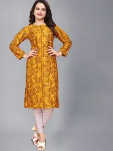 AK FASHION MALL Women Embroidered Flared Sleeves Thread Work Crepe Kurta