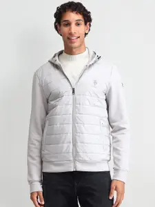 U.S. Polo Assn. Denim Co. Men Camouflage Bomber with Embroidered Jacket