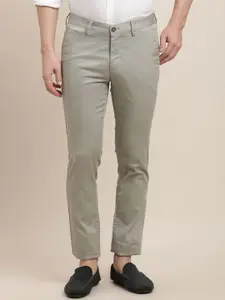 Turtle Men Relaxed Tapered Fit Chinos Trousers