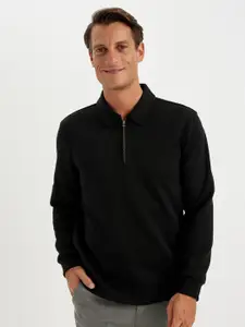 DeFacto Men Lapel Collar Pullover Sweaters