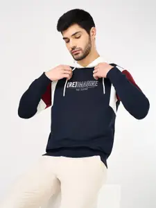 BYFORD by Pantaloons Men Colourblocked Cotton Sweatshirt