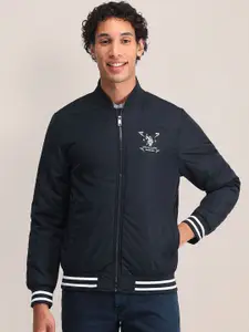 U.S. Polo Assn. Men Bomber with Embroidered Jacket