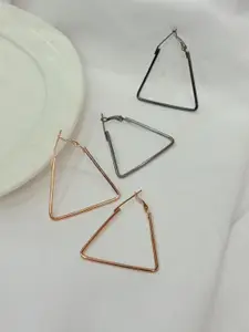 Niska Contemporary Hoop Earrings