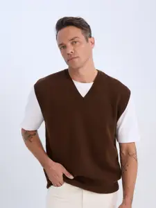DeFacto Men V-Neck Sweater Vest
