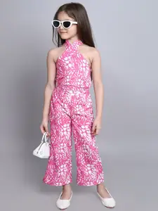 taffykids Girls Printed Top with Trousers