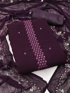 KALINI Embroidered Unstitched Dress Material