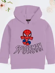 YK Disney Boys Printed Hooded Sweatshirt