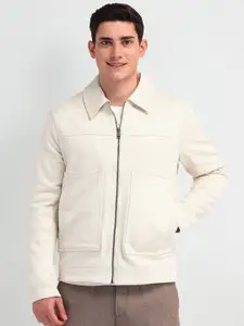 U.S. Polo Assn. Denim Co. Men Quilted Jacket with Patchwork