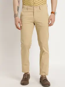 Turtle Men Relaxed Skinny Fit Chinos Trousers