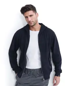 RARE RABBIT Men Hooded Cotton Sweatshirt