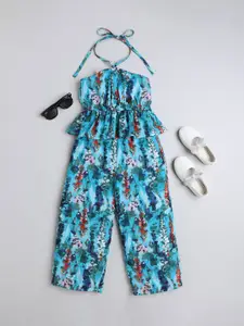 taffykids Girls Printed Top with Trousers