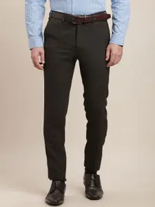 Turtle Men Tailored Skinny Fit Formal Trousers