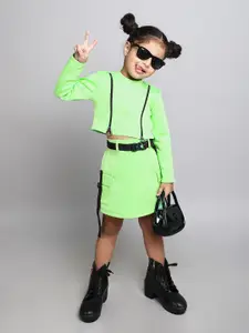 taffykids Girls Top with Skirt