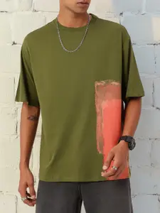 Kook N Keech Abstract Printed Relaxed Fit T-shirt