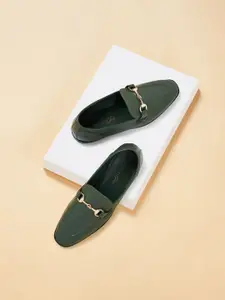 Forever Glam by Pantaloons Women Colourblocked PU Loafers