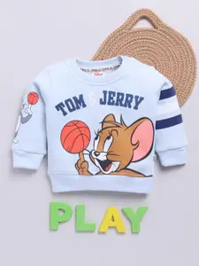YK X Tinyo Infant Boys Tom & Jerry Printed Fleece Sweatshirt