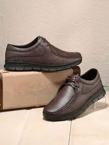 HERE&NOW Men PU Lace-Ups Trekking Shoes