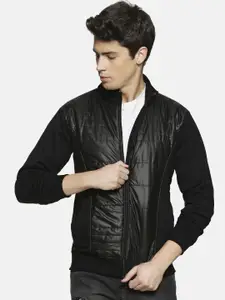 Campus Sutra Men Lightweight Puffer Jacket with Embroidered