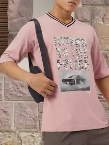 Kook N Keech Typography Print Oversized T-shirt