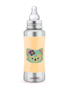 Speedex Yellow Single Stainless Steel Water Bottle