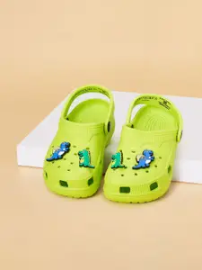 Pantaloons Junior Boys Printed PU Clogs