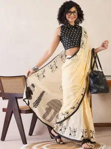 Saree mall Warli Ready to Wear Bagh Sarees