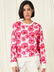 TANDUL Women Printed Sweatshirt